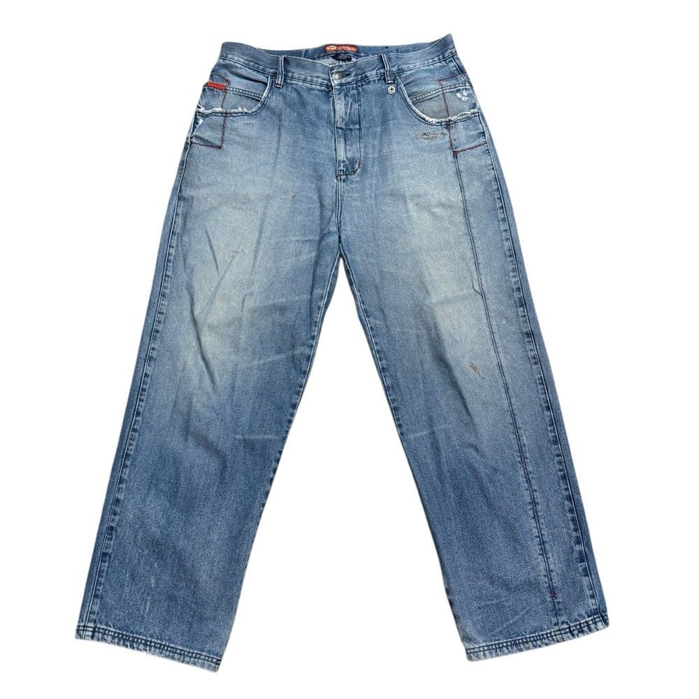 Vintage Davoucci Baggy Denim Jeans Y2K Men’s Sz 38x33
